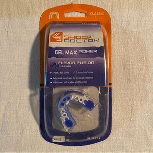 Shock Doctor Gel Max Power Youth Flavor Fusion Blueraz Convertible Teether